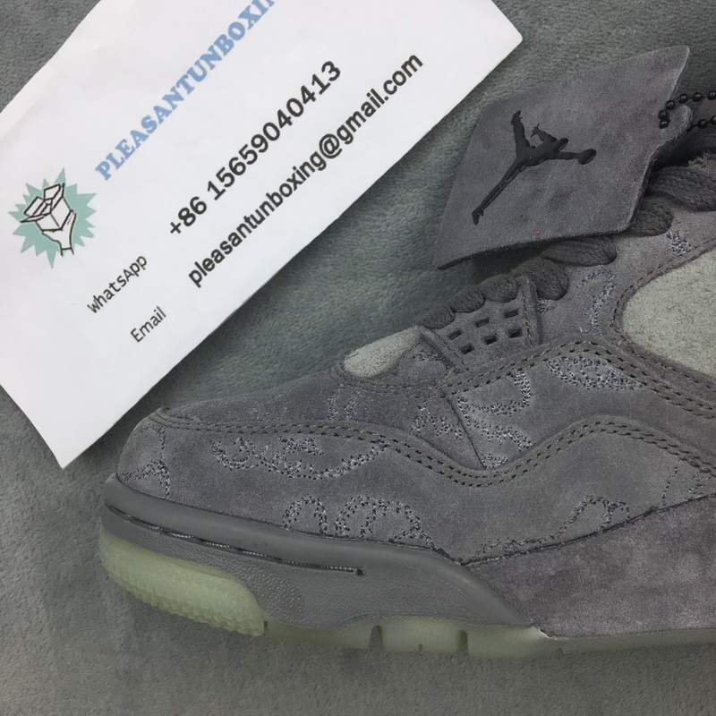 Authentic KAWS x Air Jordan 4 “Cool Grey”